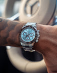 Rolex Daytona Platinum Ice-Blue/Arabic Dial 116506