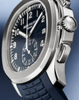 Patek Philippe Aquanaut 5968G-001 Flyback Chronograph Blue Dial 42mm