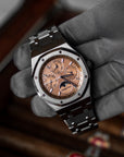 Audemars Piguet Royal Oak Perpetual Calendar Salmon Titanium