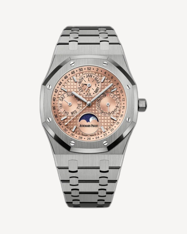 Audemars Piguet Royal Oak Perpetual Calendar Salmon Titanium