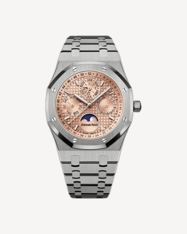 Audemars Piguet Royal Oak Perpetual Calendar Salmon Titanium