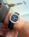Patek Philippe Aquanaut 5968G-001 Blue Dial Flyback