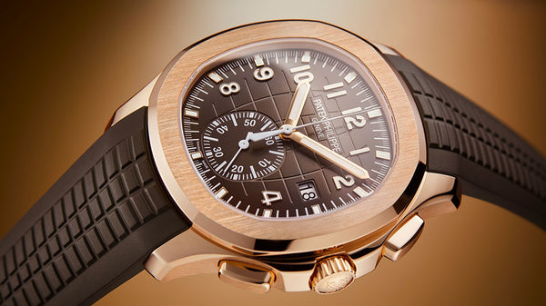Patek Philippe Aquanaut 5968R-001 Flyback Chronograph Green Dial 42mm