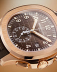 Patek Philippe Aquanaut 5968R-001 Flyback Chronograph Green Dial 42mm