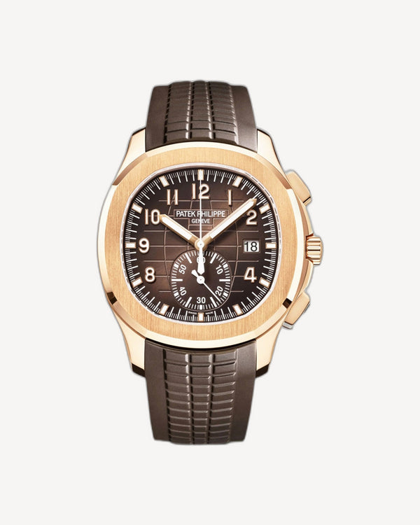 Patek Philippe Aquanaut 5968R-001 Flyback Chronograph Green Dial 42mm
