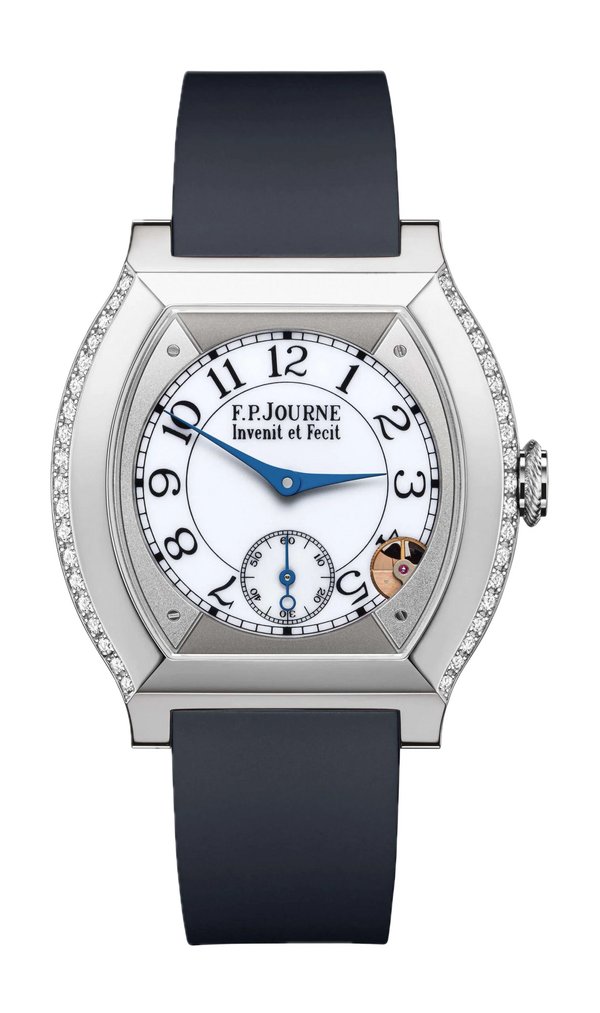 F.P. Journe Élégante 40 Titanium 2 Rows of Diamonds