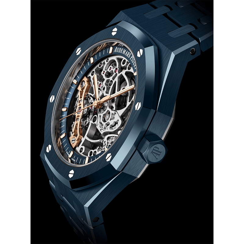 Audemars Piguet Royal Oak Skeleton Blue Ceramic 15416CD.OO.1225CD.01