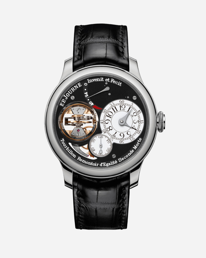 F.P. Journe Tourbillon Souverain Vertical Platinum Black Label
