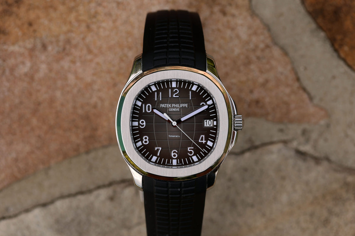 Patek Philippe Aquanaut 5167A-001 Tiffany & Co Stamp 40mm
