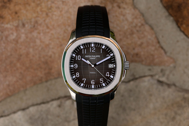 Patek Philippe Aquanaut 5167A-001 Tiffany & Co Stamp 40mm