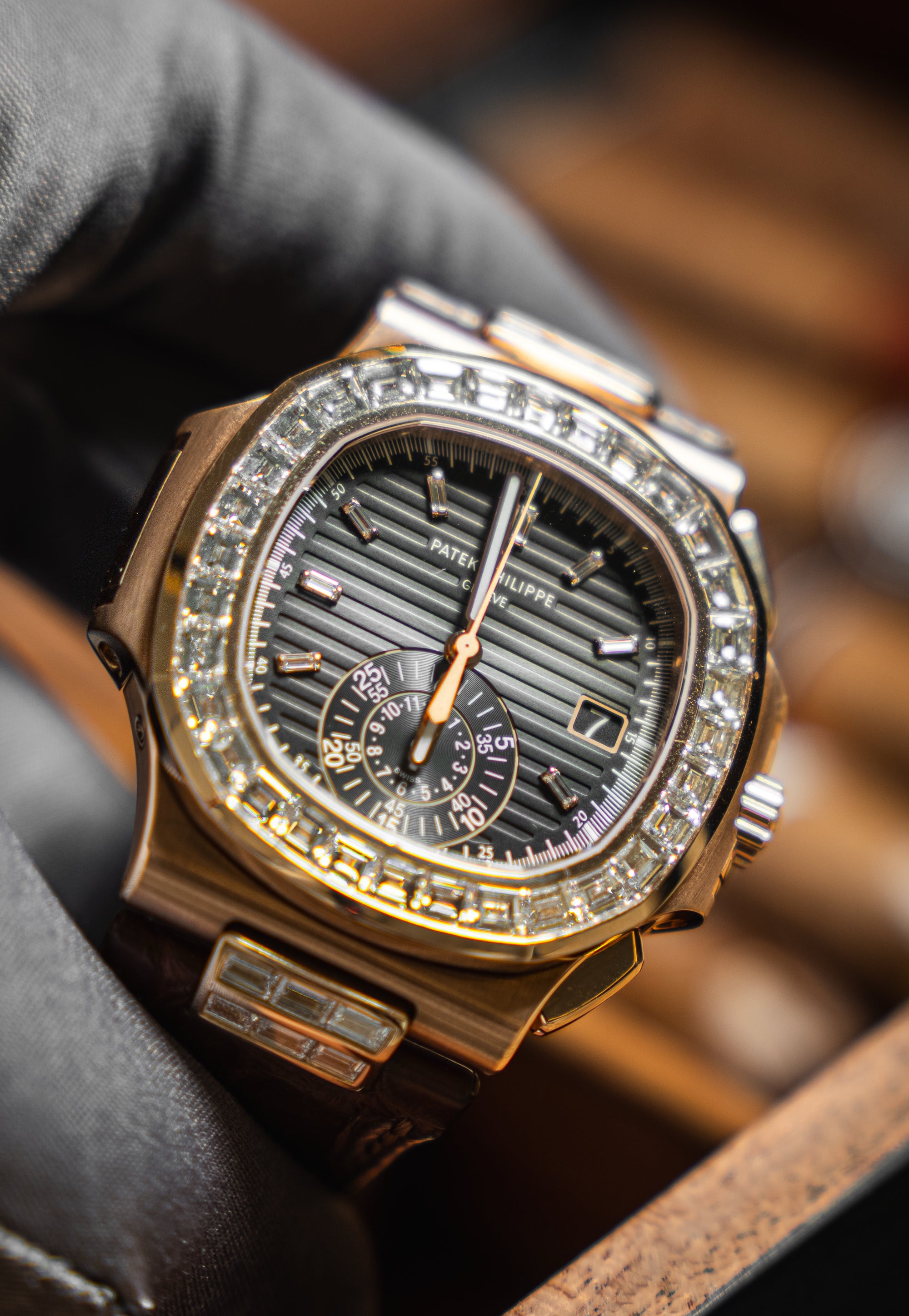 Patek Philippe Nautilus 5980/10R-010 Rose Gold Diamond Special Edition