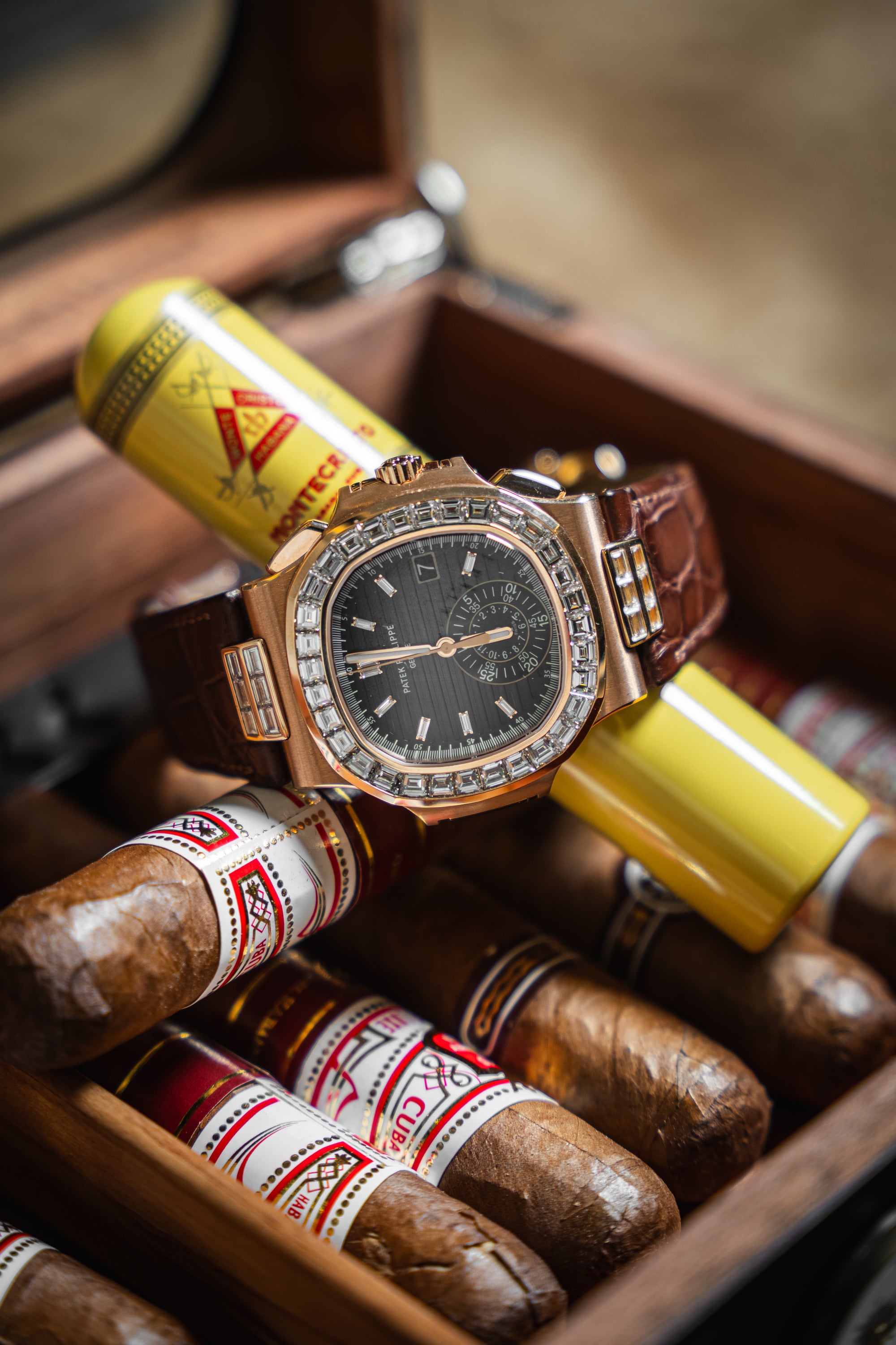 Patek Philippe Nautilus 5980/10R-010 Rose Gold Diamond Special Edition