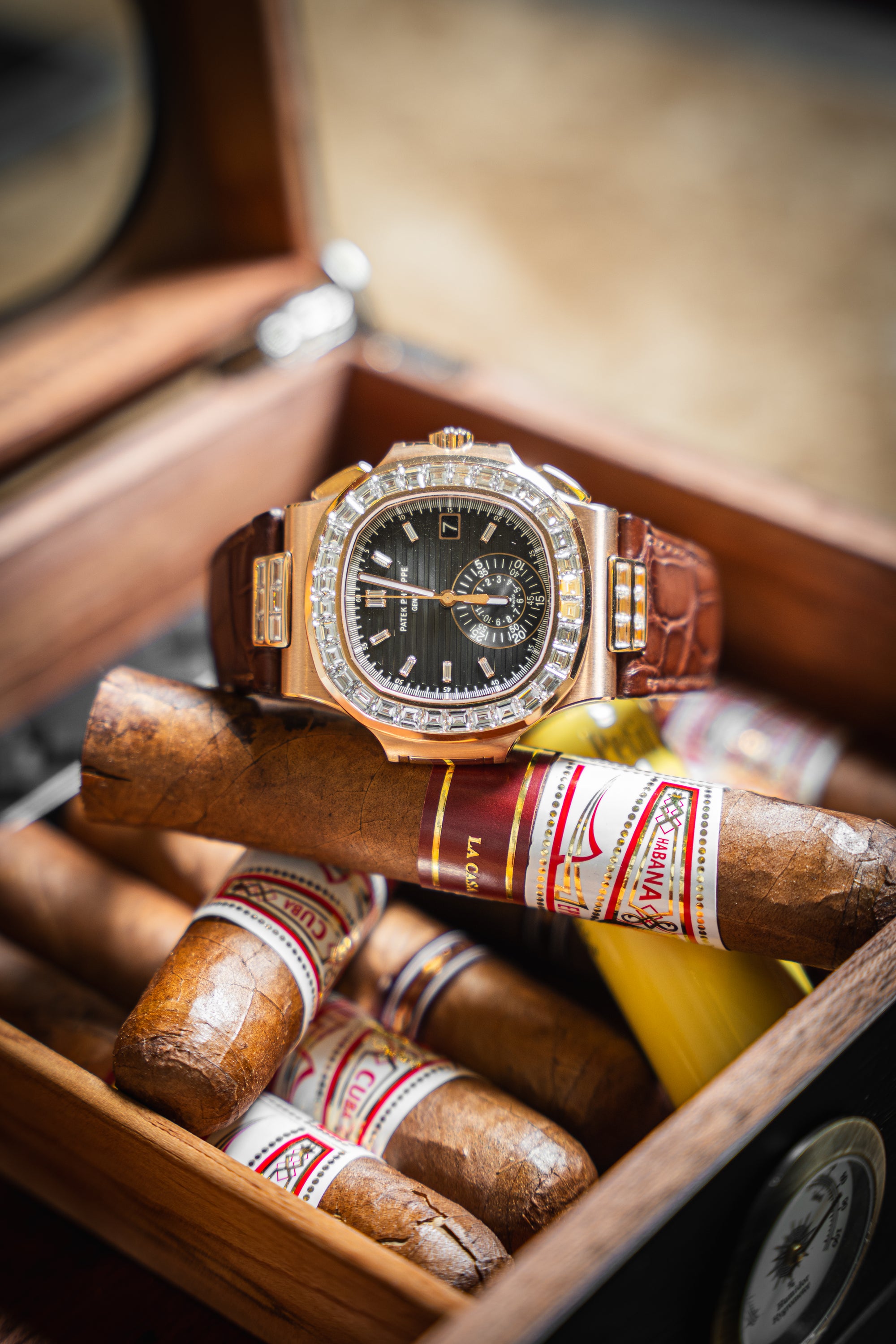 Patek Philippe Nautilus 5980/10R-010 Rose Gold Diamond Special Edition