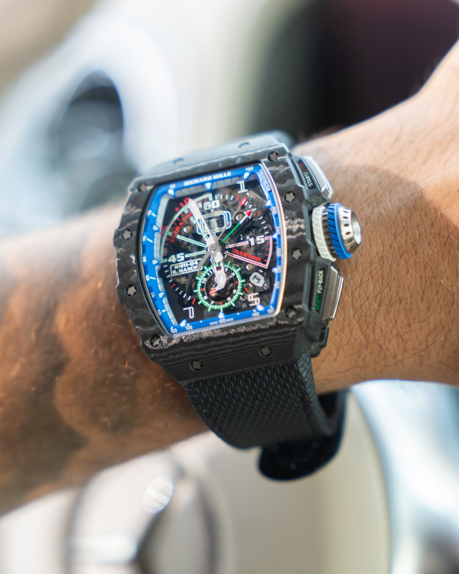 Richard Mille RM 11-04 Automatic Winding Flyback Chronograph Roberto Mancini