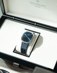 Patek Philippe 5738P-001 Golden Ellipse Platinum Blue Dial 34mm