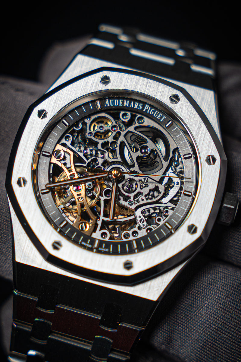 Audemars Piguet Royal Oak Skeleton Steel 15407ST.OO.1220ST.01