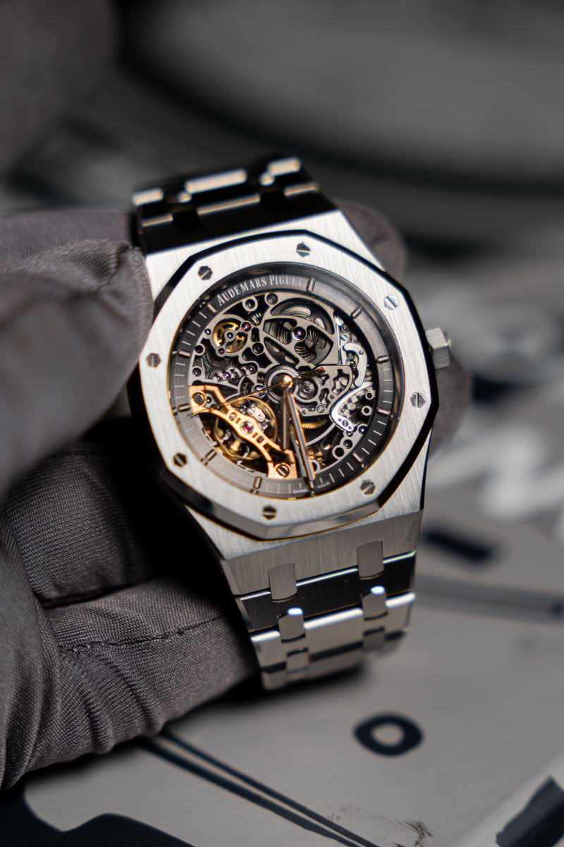 Audemars Piguet Royal Oak Skeleton Steel 15407ST.OO.1220ST.01