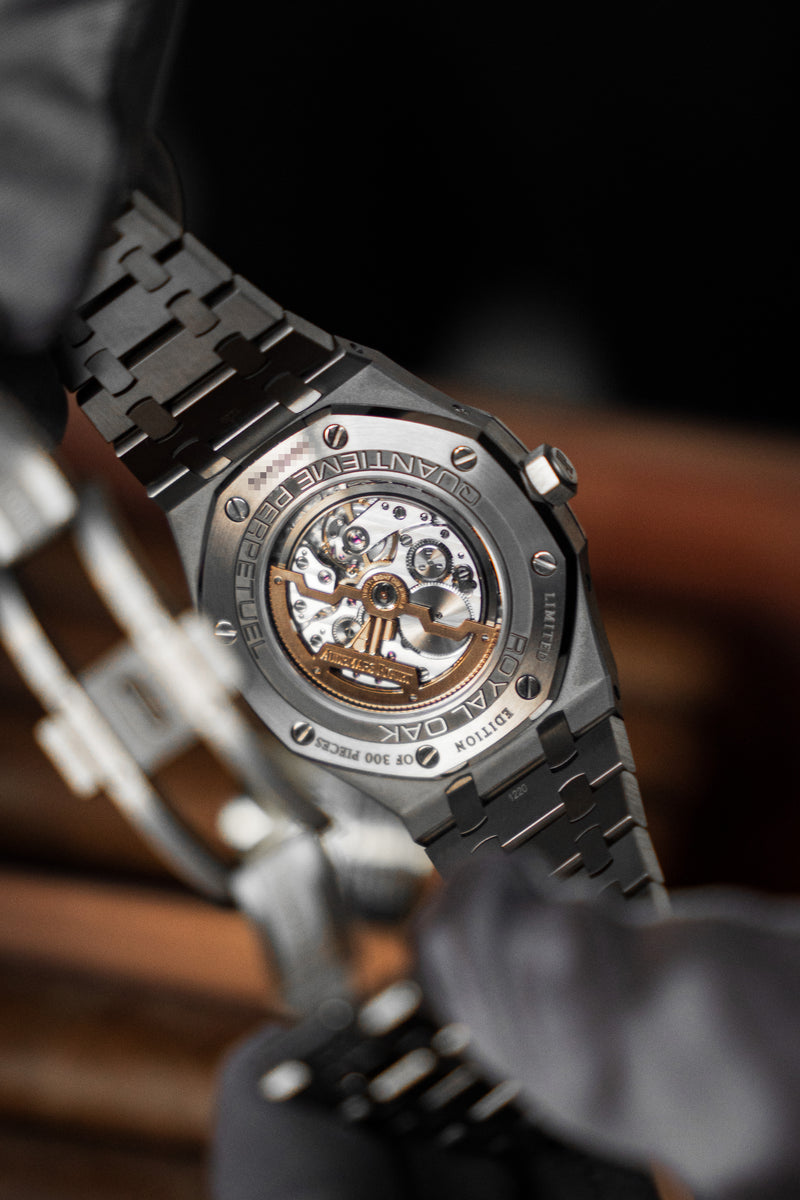 Audemars Piguet Royal Oak Perpetual Calendar Salmon Titanium