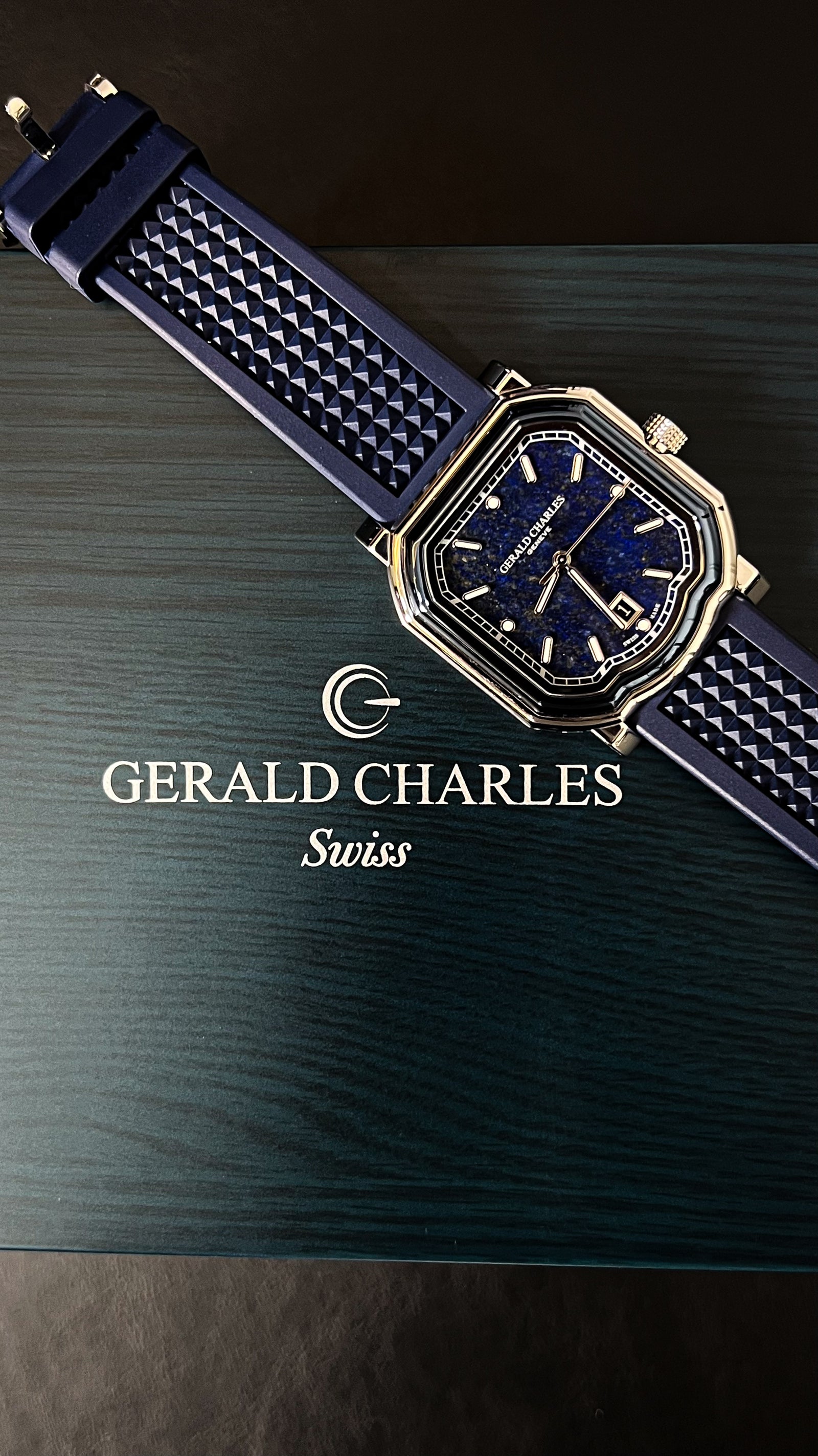 Gerald Charles Maestro 2.0 Ultra-Thin Lapis Lazuli