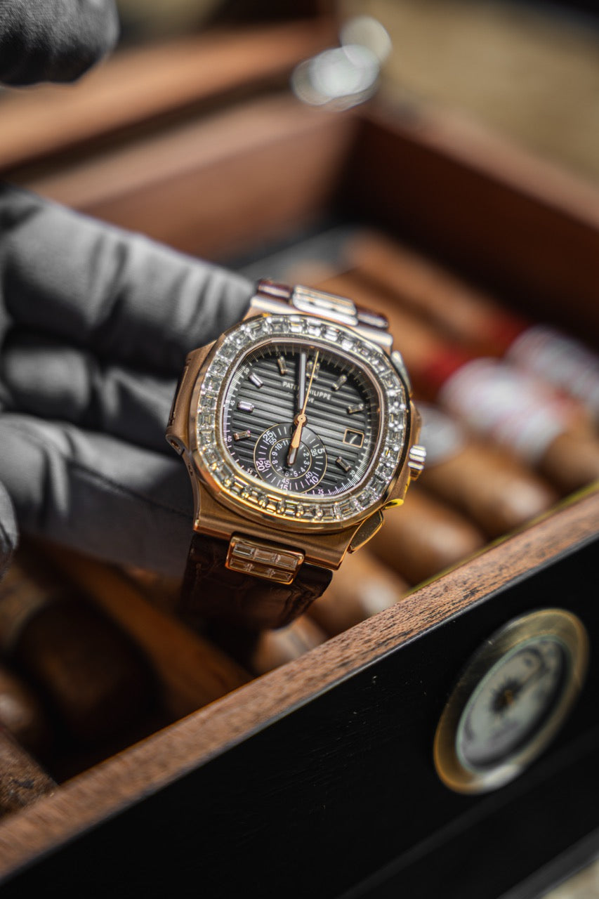 Patek Philippe Nautilus 5980/10R-010 Rose Gold Diamond Special Edition