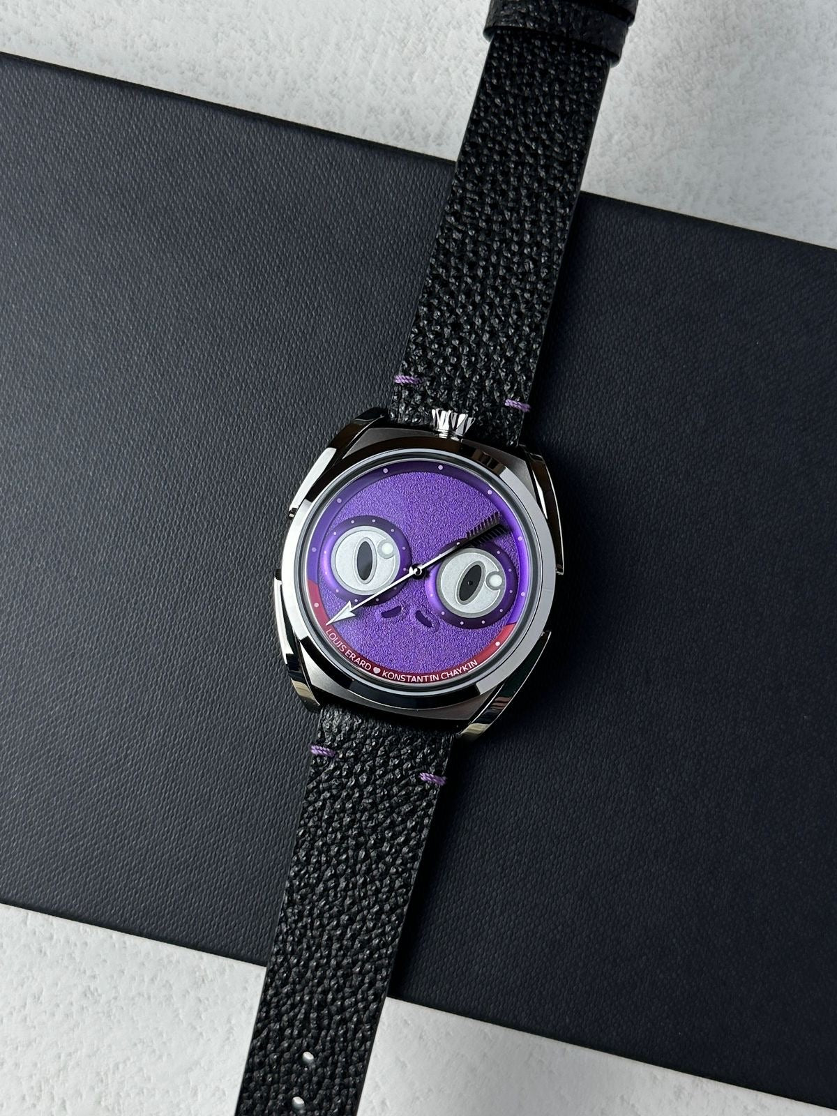 Louis Erard x Konstantin Chaykin Unfrogettable Purple Titanium 40mm