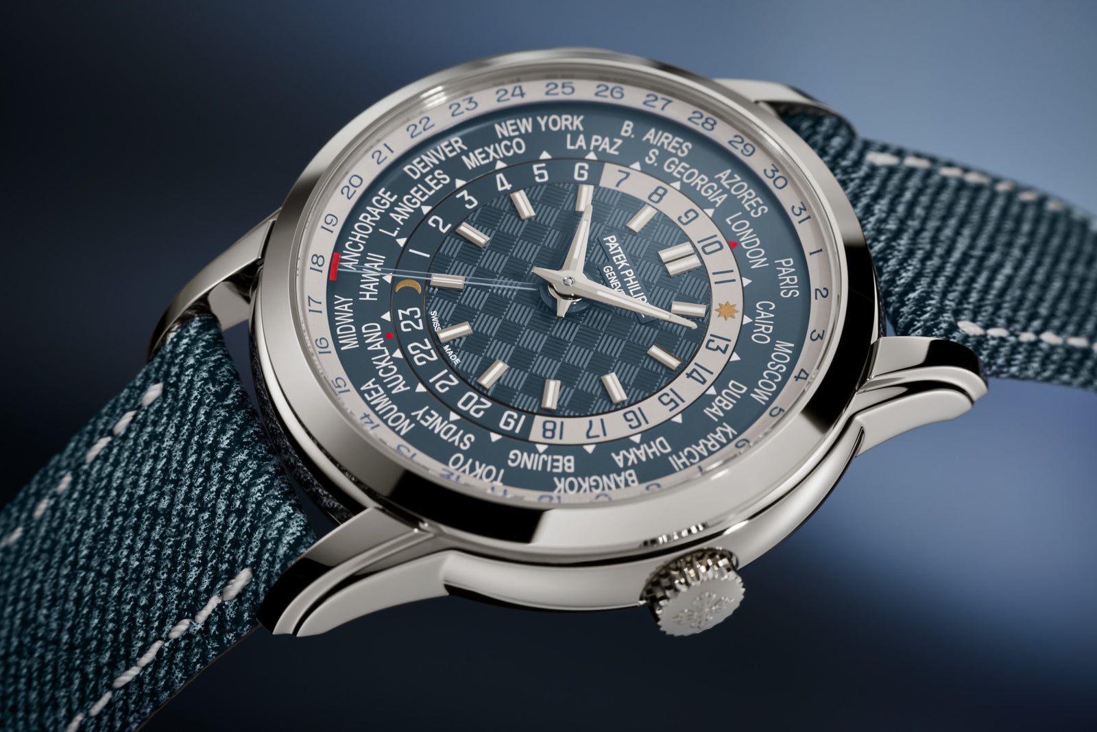 Patek Philippe Complications 5330G Calfsking Denim 40mm