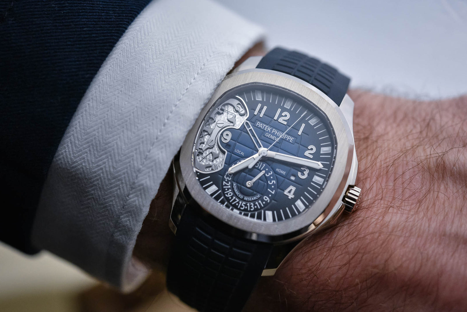 Patek Philippe Aquanaut 5650G Advanced Research Travel Time