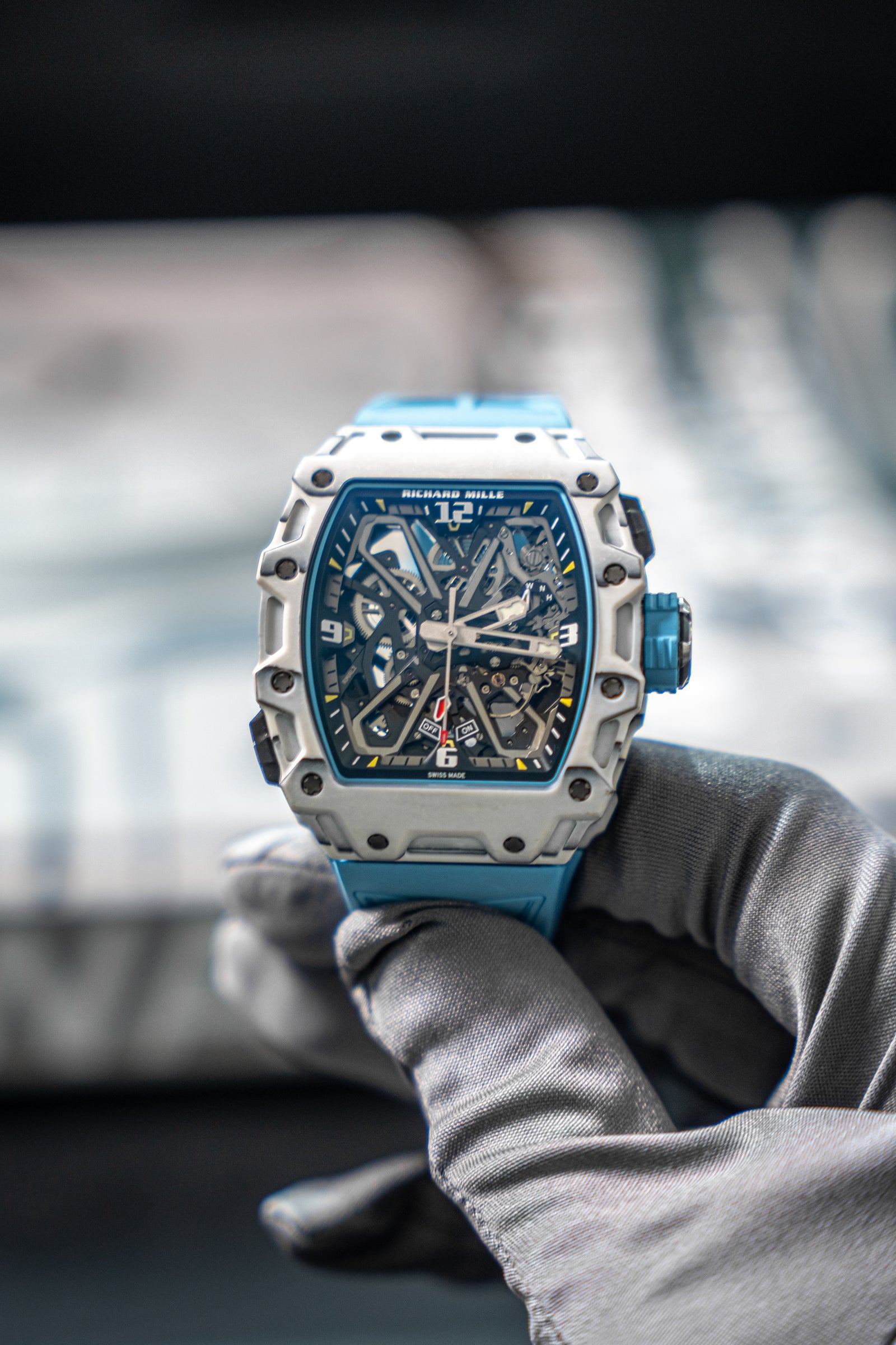 Richard Mille RM 35-03 Rafael Nadal White Quartz TPT