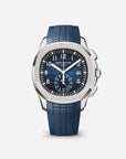 Patek Philippe Aquanaut 5968G-001 Flyback Chronograph Blue Dial 42mm