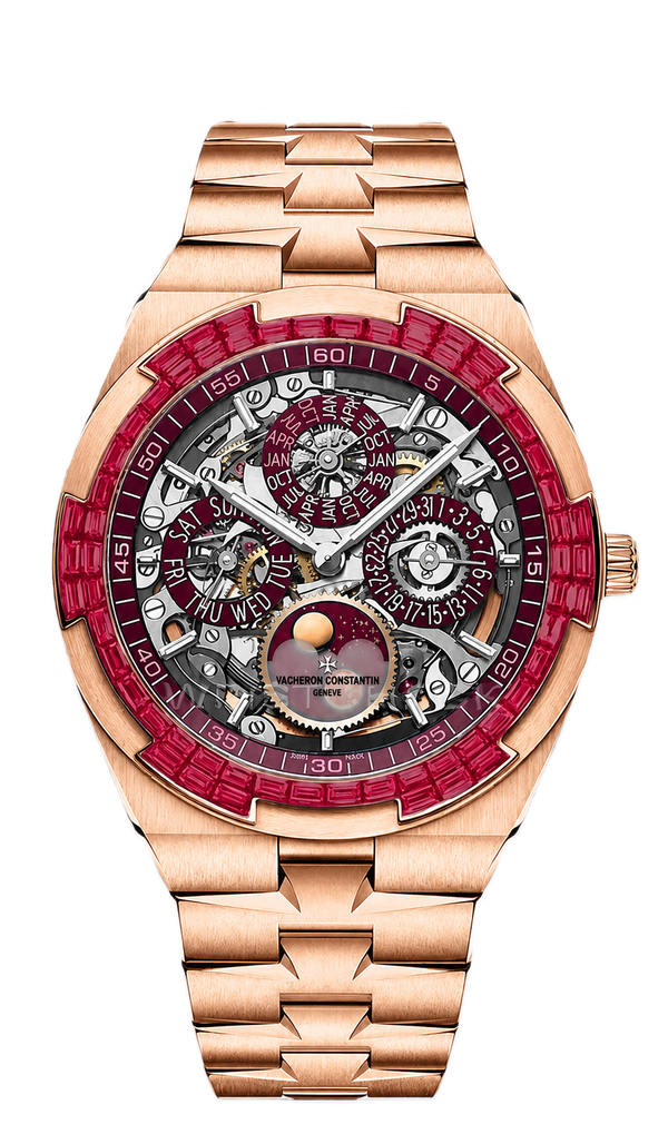 Vacheron Constantin Overseas Perpetual Calendar Ultra-Thin Skeleton Ruby Off-Catalog 4307V1220R-239C