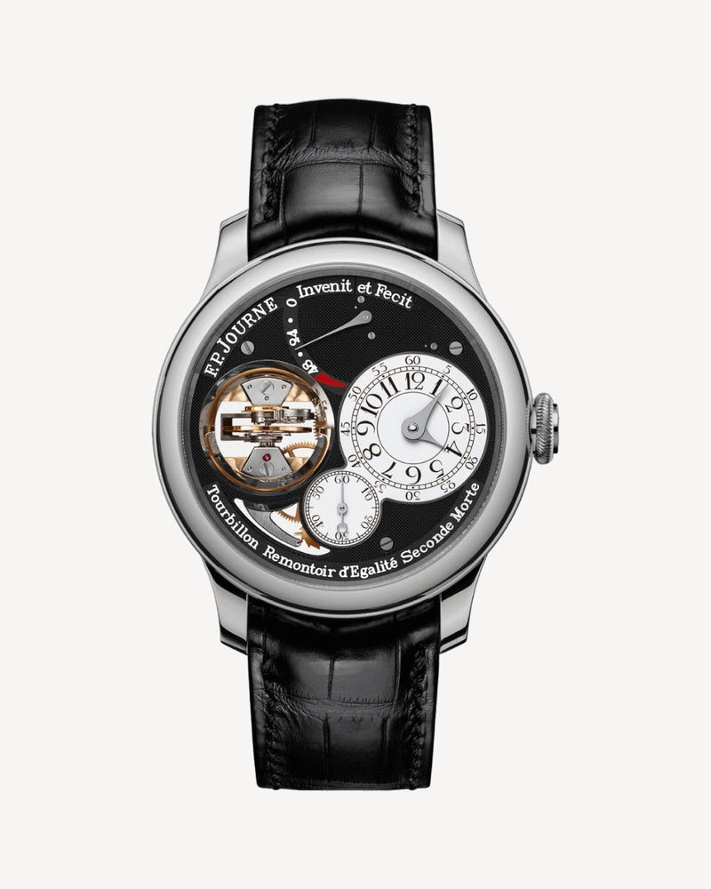 F.P. Journe Tourbillon Souverain Vertical Platinum Black Label
