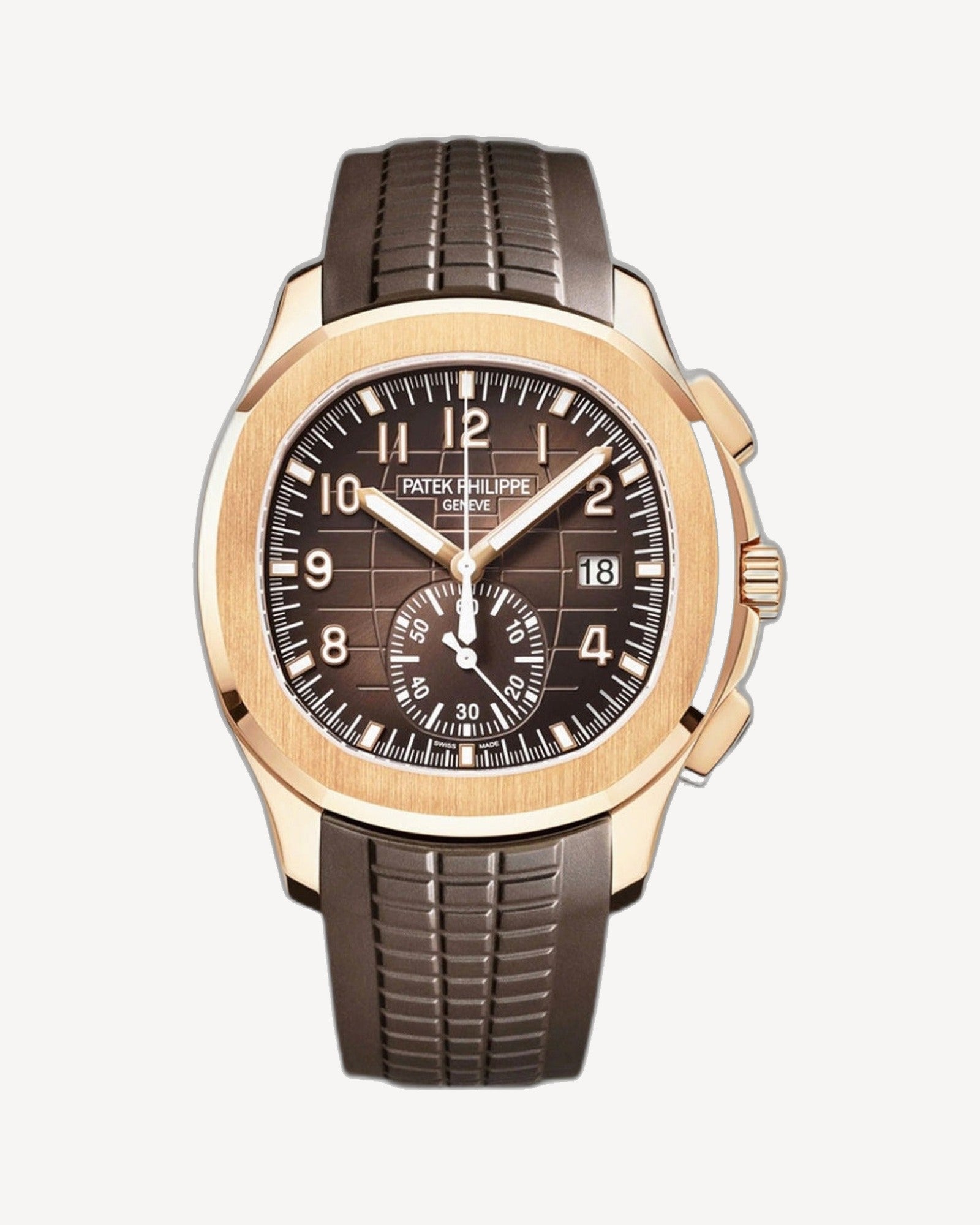 Patek Philippe Aquanaut 5968R-001 Flyback Chronograph Green Dial 42mm