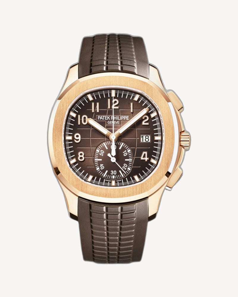 Patek Philippe Aquanaut 5968R-001 Flyback Chronograph Green Dial 42mm