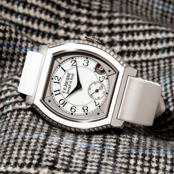 F.P. Journe Élégante 40 Titanium 2 Rows of Diamonds