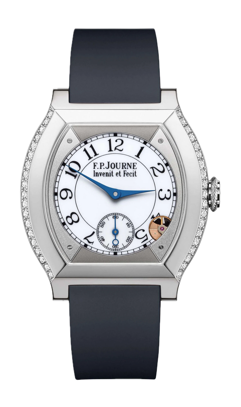 F.P. Journe Élégante 40 Titanium 2 Rows of Diamonds